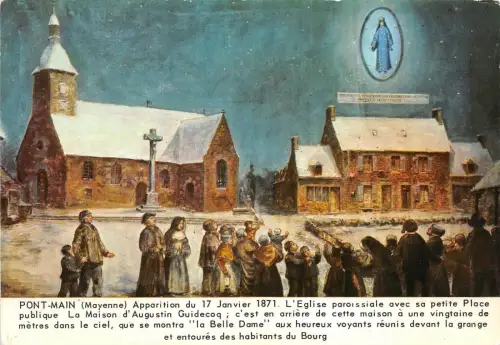 BF39003 P Machard Pont Hauptgemälde Kunst Postkarte