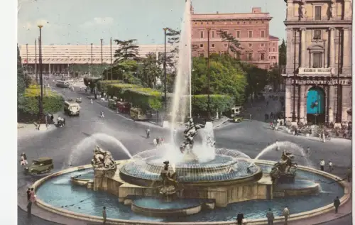 BF23367 roma piazza esedra italy front/back image