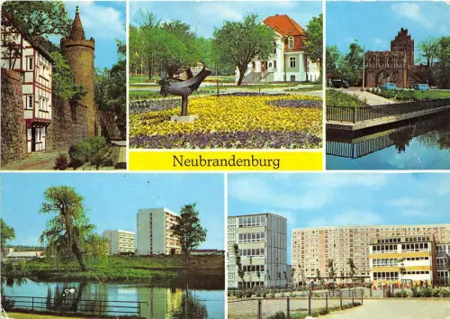 B40436 Wiekhaus und Monchenturm Neubrandenburg Deutschland