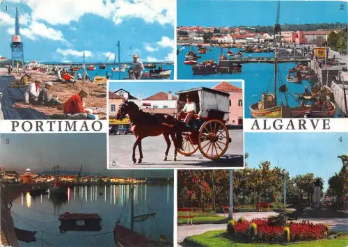 BR6371 Portimao aspecto do porto portugal