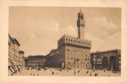 B63351 Firenze Plaza della Signoria italy
