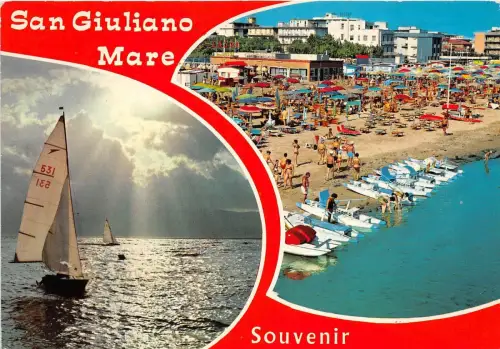 B52373 San giuliano Mare Schiffsbateaux Italien
