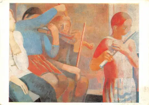 B47528 Gemälde Kunst Musik Deutschland