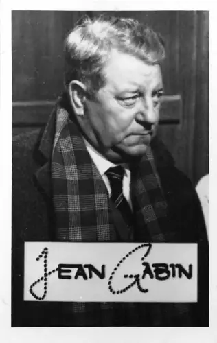 B55474 Jean Gabin Schauspieler Schauspieler 9x7cm