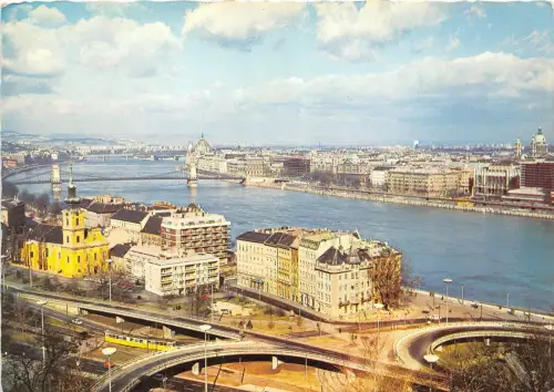 B75275 Budapest Ansicht Straßenbahn Straßenbahn Ungarn