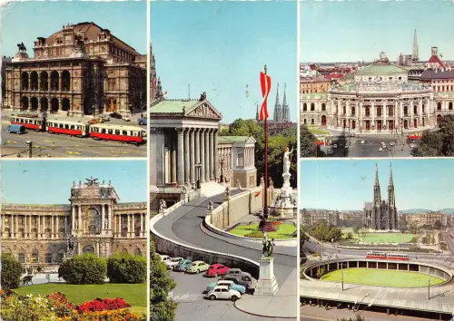 B48337 Wien Straßenbahn Vw Beatle Multiviews Österreich