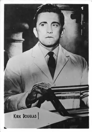 B55449 Kirk Douglas Schauspieler Schauspieler 9x7cm