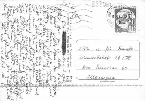 B33560 Taormina Italien