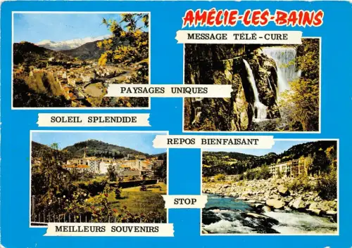BG5653 amelie les bains multi views station climatique et thermale france