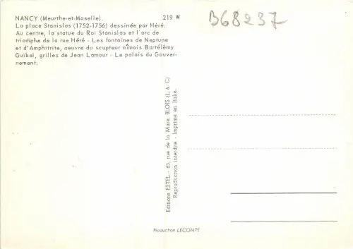 B68237 Frankreich Nancy Multiviews