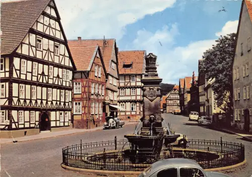 BG11087 hofgeismar marktplatz car voiture germany