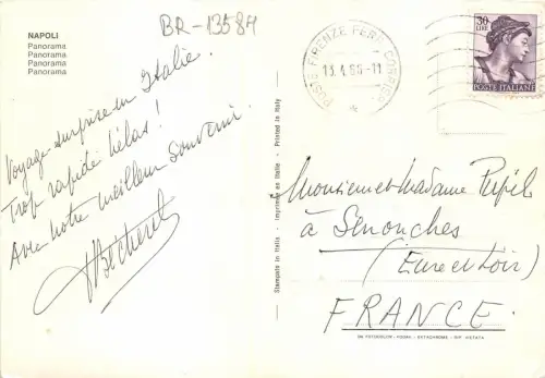 BR13584 Panorama Napoli Italien