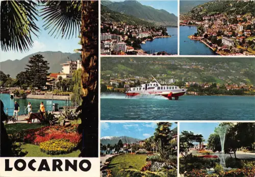 BG28283 Locarno Schiffsbateaux Schweiz