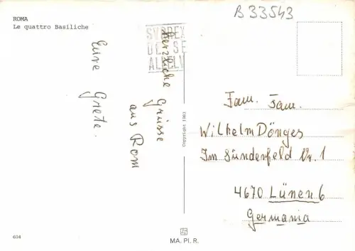 B33543 Roma Italien