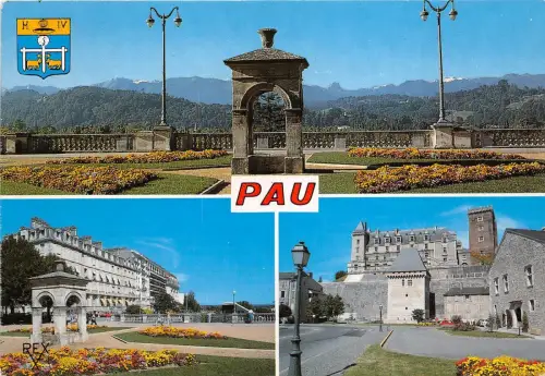 BR8798 Pau La chaine des Pyrenees Frankreich