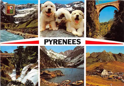 BR6487 Hautes Pyrenees Gavarnie Pont Napoleon Frankreich