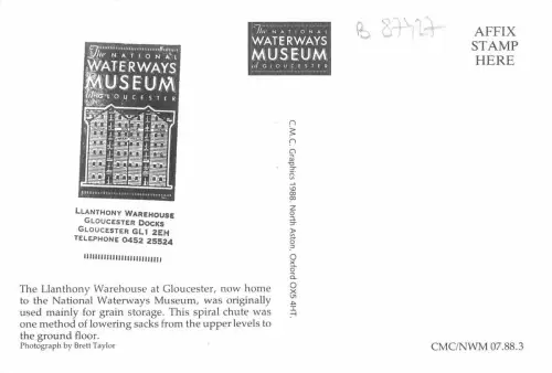 B87427 the llanthony storage at gloucester uk