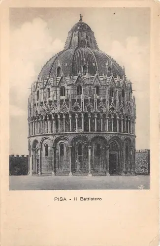 B39459 Pisa Il Battistero Italien