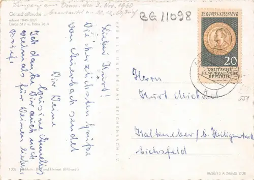 BG11098 Goltzschtalbrücke Germany