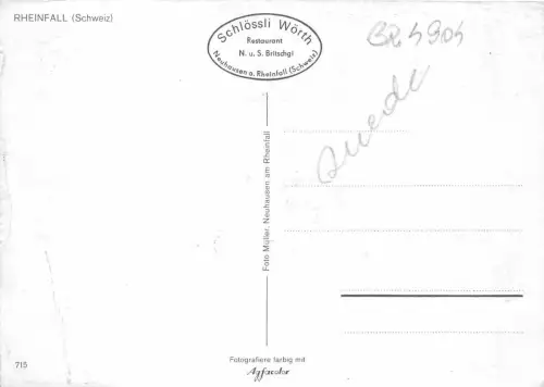 BR4904 Rheinfall Schweiz