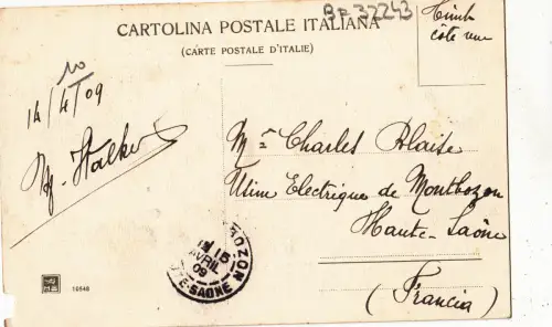 BF32243 Panorama Genua Schweiz Vorder-/Rückbild