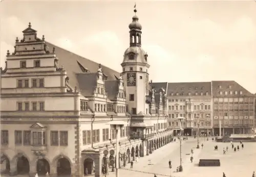 B34568 Messtadt Leipzig Altes Rathaus Deutschland