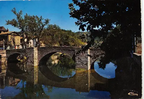 BR14645 Villefranche de Rouergue Le vieux pont sur Aveyron france