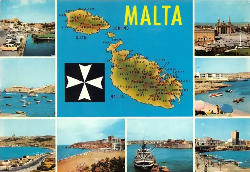 BR13105 Malta Multi Views Schiffsbateaux