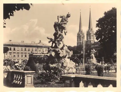 B29776 salzburg st andrakirche mirabellpark österreich 8x6 cm