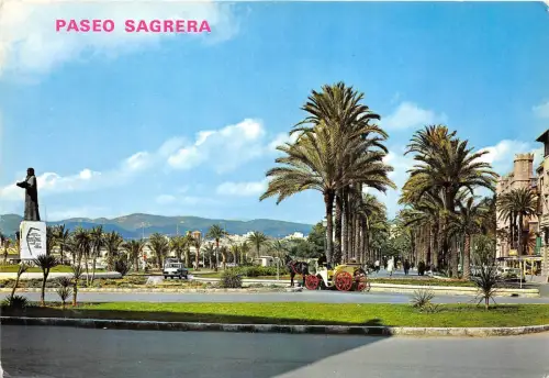 BG11982 palma de mallorca paseo sagrera y lonja typen wagen spanien