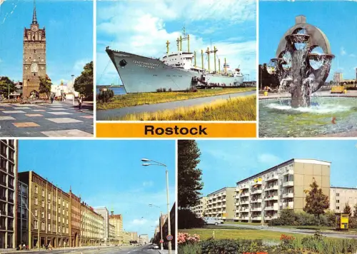 BG12980 Schiffsbateaux Rostock Deutschland