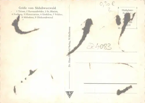 BR4083 Süd Schwarzwald Multiviews Germany