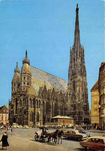 BG27126 Wien Stephansdom Car Voiture Austria