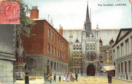 BR79806 the guildhall london uk