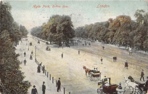 B86010 hyde park rotten row chariot london uk
