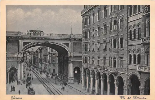 B39494 Genua Via XX Settembre Italien