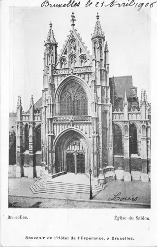 Lot 53 bruxelles brussels belgium hotel de l esperance eglise du sablon