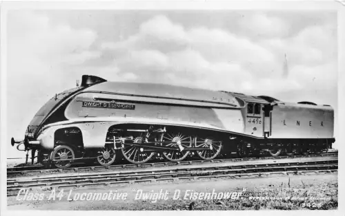 Lot 63 Zug Eisenbahn Klasse A 4 Lokomotive Gewicht Eisenhover Echtfoto UK