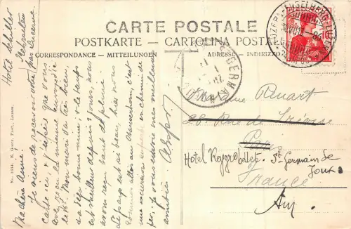 Lot 71 schweiz luzern luzern am quai boot litho boot