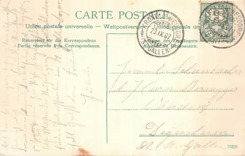 Lot 80 st gallen schweiz scheffelstein litho