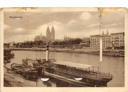 Lot 80 Magdeburg Schiff Deutschland Leporello