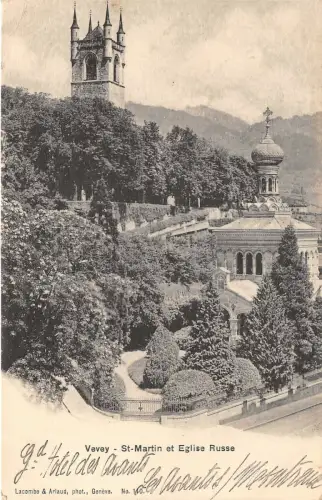 Lot 71 schweiz st martin und russische kirche vevey