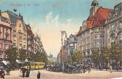 Lot 48 Frankfurt A Main Germany Zeil Straßenbahn Wagen Bohler Stahl