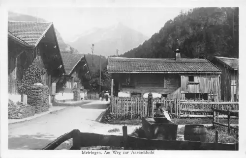 Lot 44 am weg zur aareschlucht meiringen echtfoto schweiz