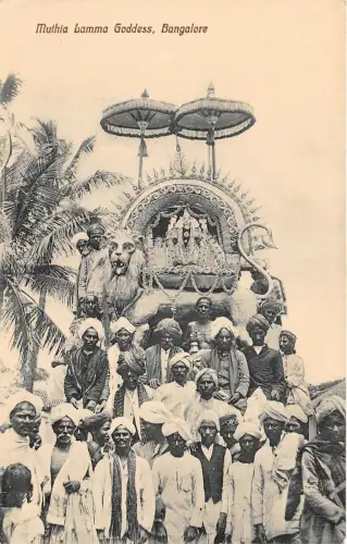 Lot 32 muthia lamma goddes bangalore indien