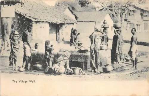 Lot 87 Die Dorfbrunnen Typen Folklore Kostüm Indien