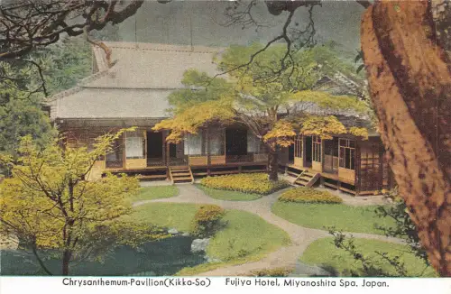 Lot 28 japan fujia hotel miyanoshita spa chrysantmum pavilion hakone