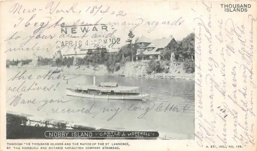 Lot 94 Tausend Inselschiff Nobby Castle Hopewell Hall St Lawrence Kanada Ont