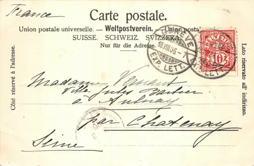 Lot 71 Schweiz Genf Genf die Kreuzung