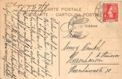 Lot 79 Zürich Schweiz Dampfschiff Schiff Helvetia